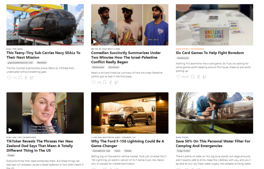 digg publicidad nativa plataforma