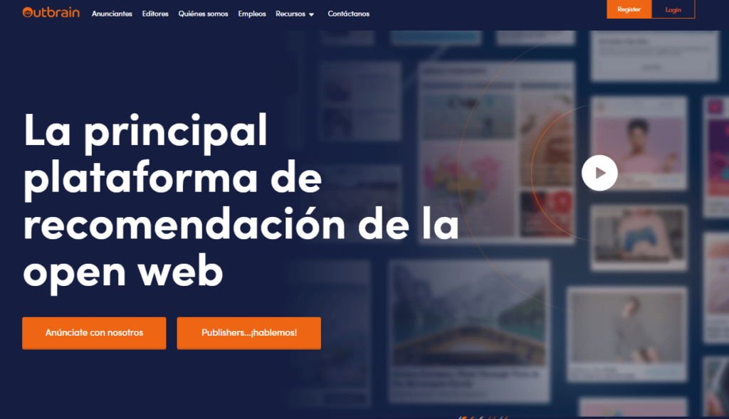 plataformas publicidad nativa outbrain