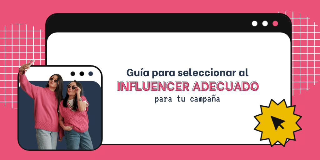 seleccionar al influencer